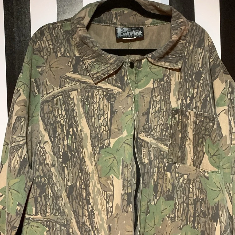 Vintage Camouflage Hunting Outdoorsman Zip Up Coveralls 3XL XXXL 3X Big & Tall - Picture 6 of 17